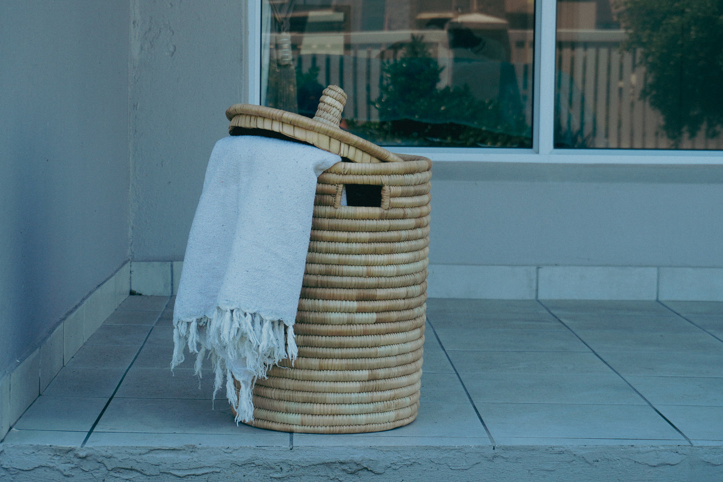 Hand Woven Laundry Basket